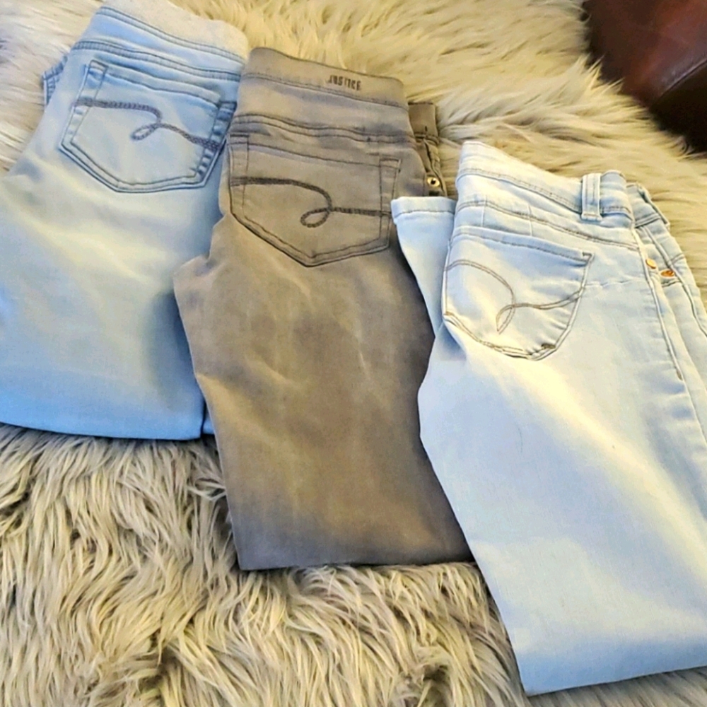 Kids blue jeans